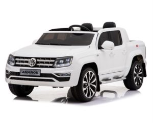 Volkswagen Amarok Licencirani na akumulator za decu Beli Slika 1