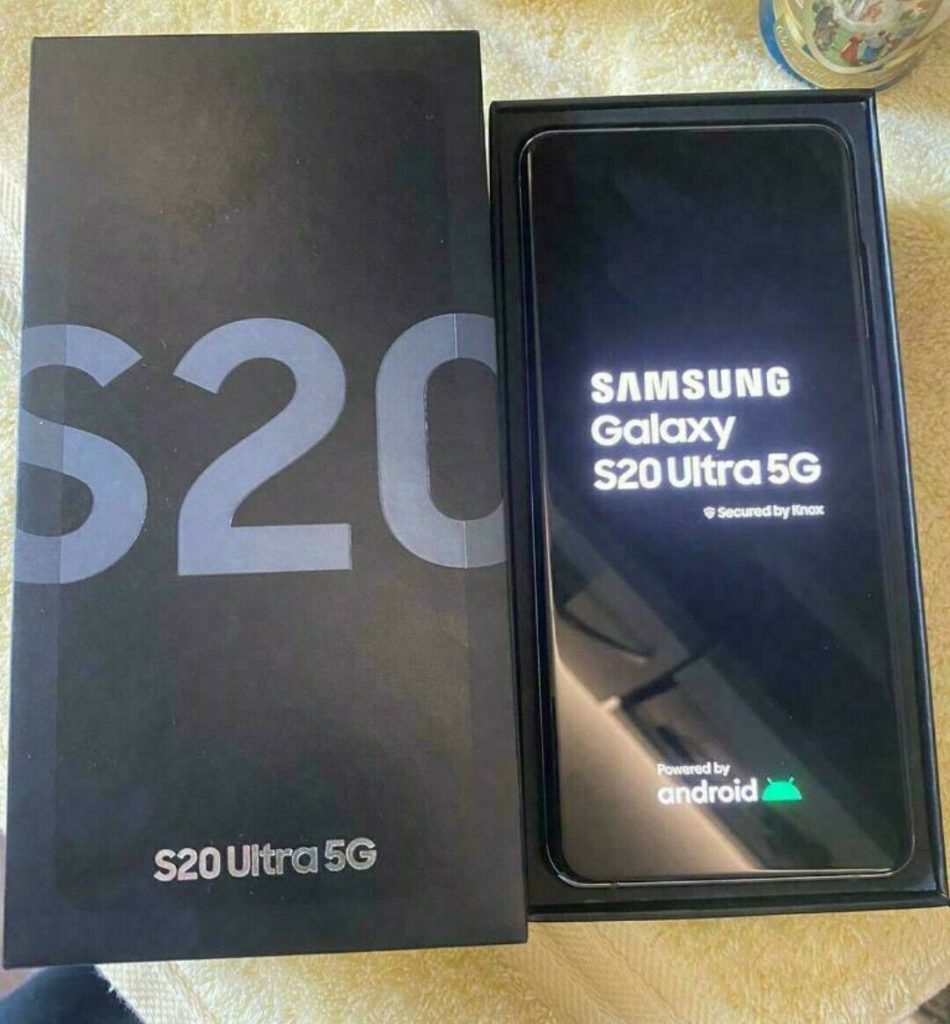 Samsung Galaxy s20 Ultra коробка