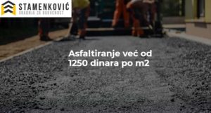 Asfaltiranje malih površina Beograd Slika 6