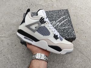 Nike Air Jordan 4 Military Black Slika 1 Nike Air Jordan 4 Military Black Slika 1