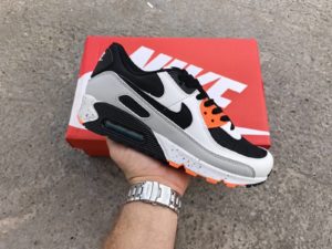 Nike Air Max 90 White Orange Black Slika 1 Nike Air Max 90 White Orange Black Slika 1