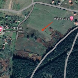 Prodajem plac na planini Goč Slika 2