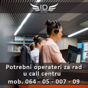 Potrebni operateri za rad u call centru Slika 1