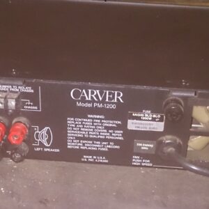 Carver PM 1200 Slika 2 Carver PM 1200 Slika 2